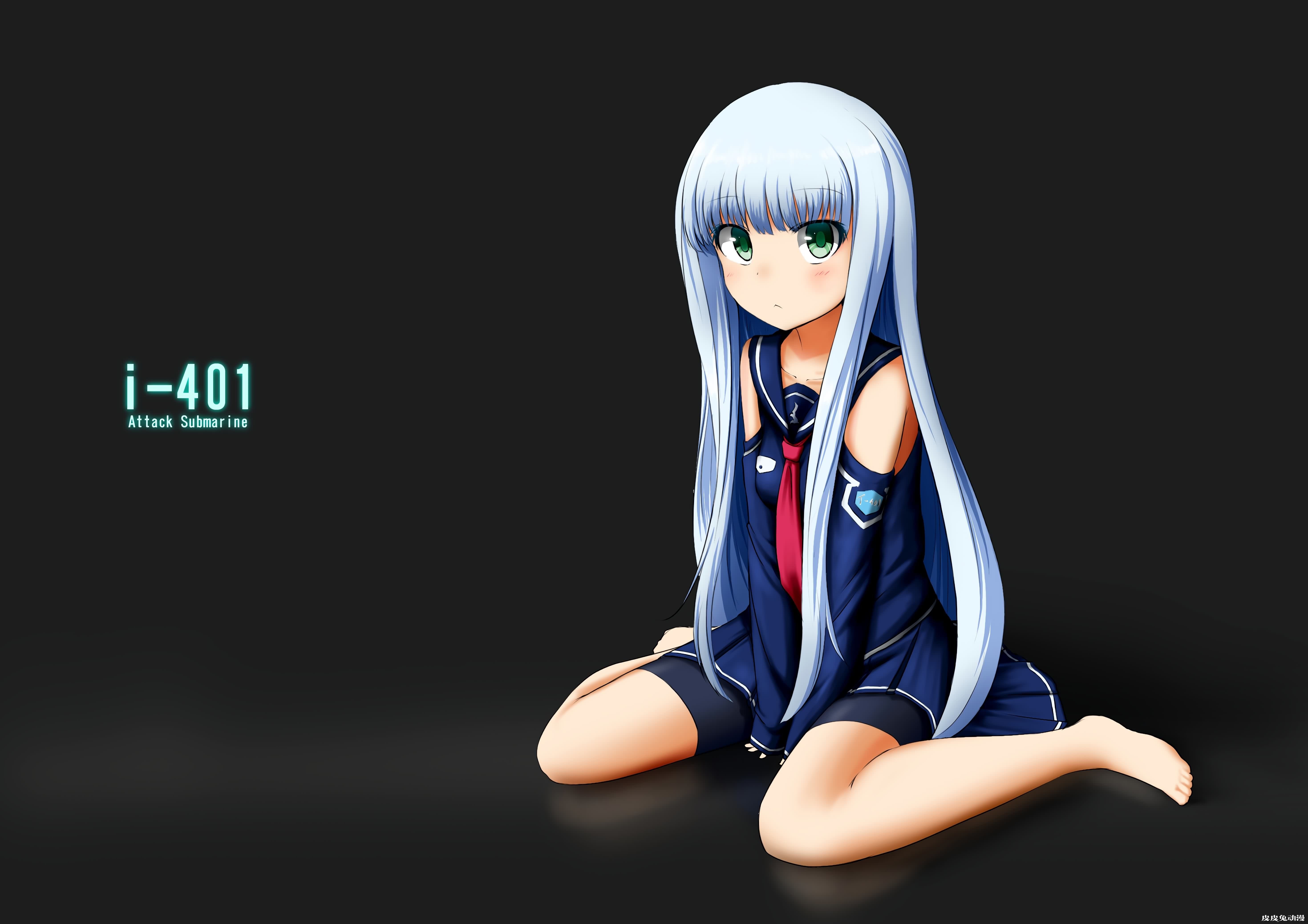 苍蓝钢铁的琶音《伊欧娜/伊401》高清壁纸特辑！