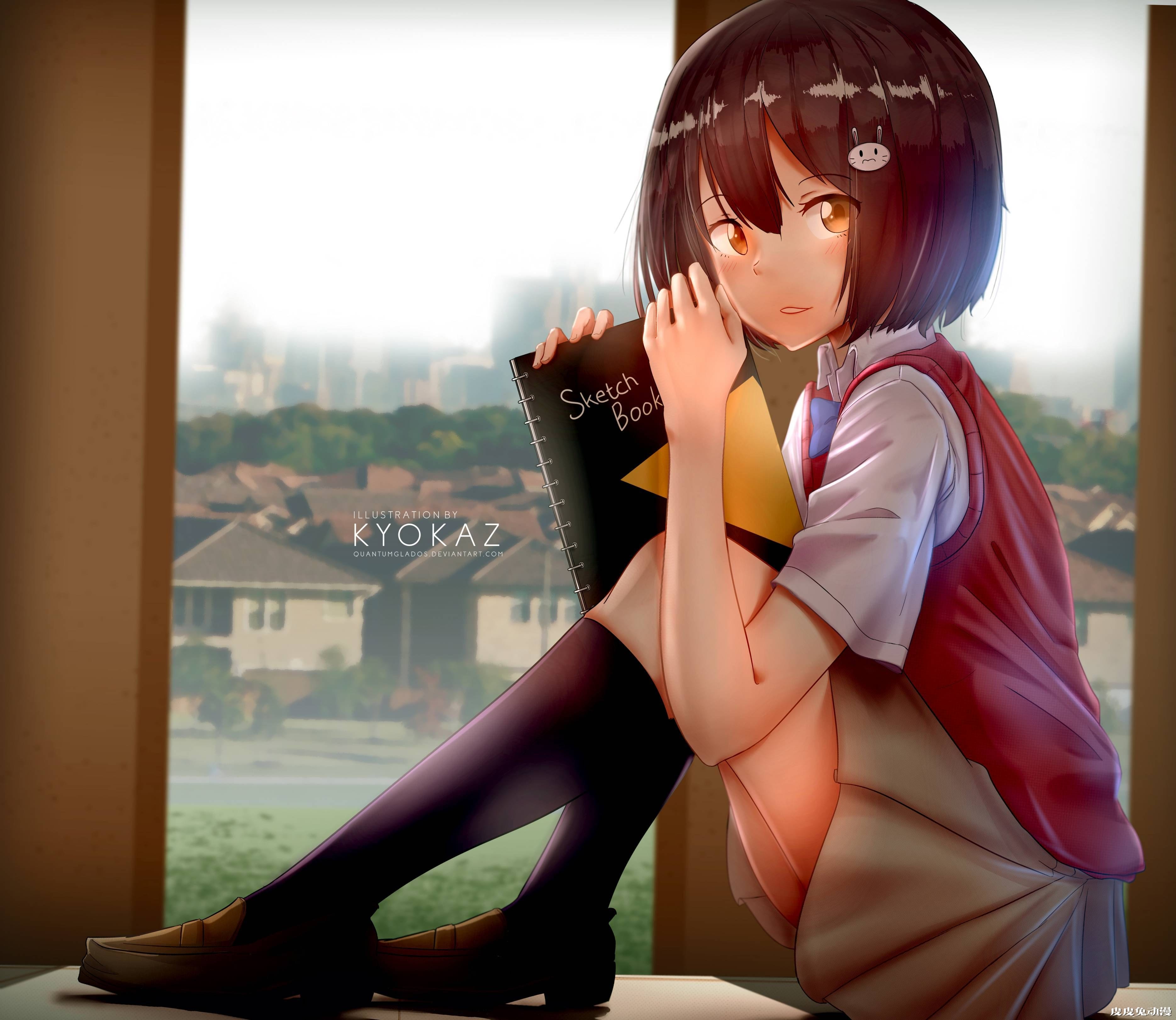 你的胖次我看到了…这个美术部有问题《宇佐美瑞希》高清壁纸特辑！