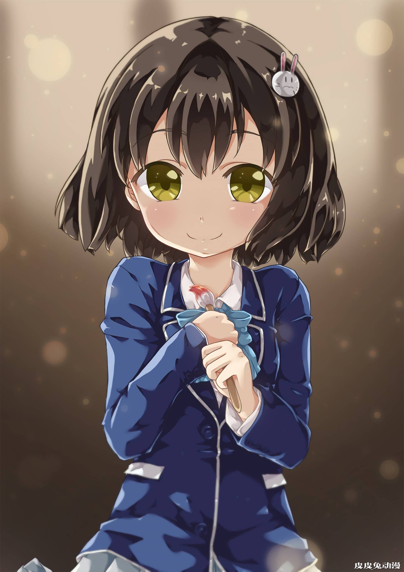 你的胖次我看到了…这个美术部有问题《宇佐美瑞希》高清壁纸特辑！