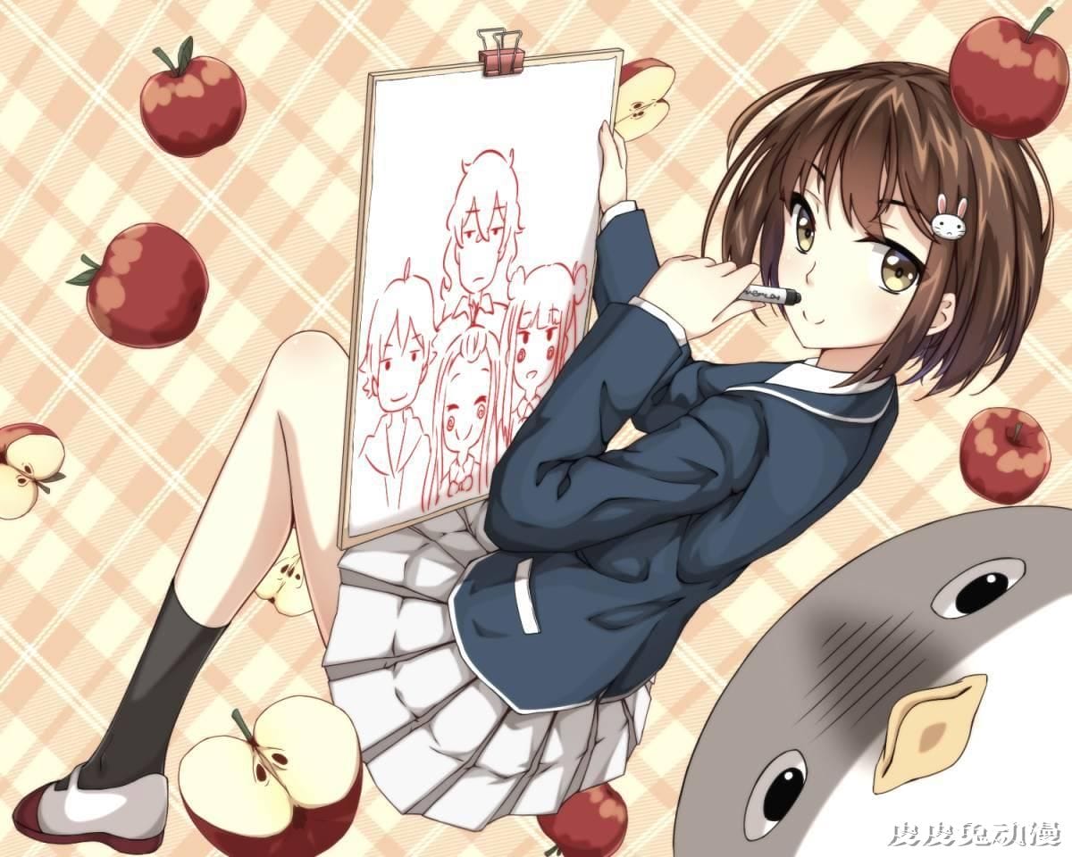 你的胖次我看到了…这个美术部有问题《宇佐美瑞希》高清壁纸特辑！