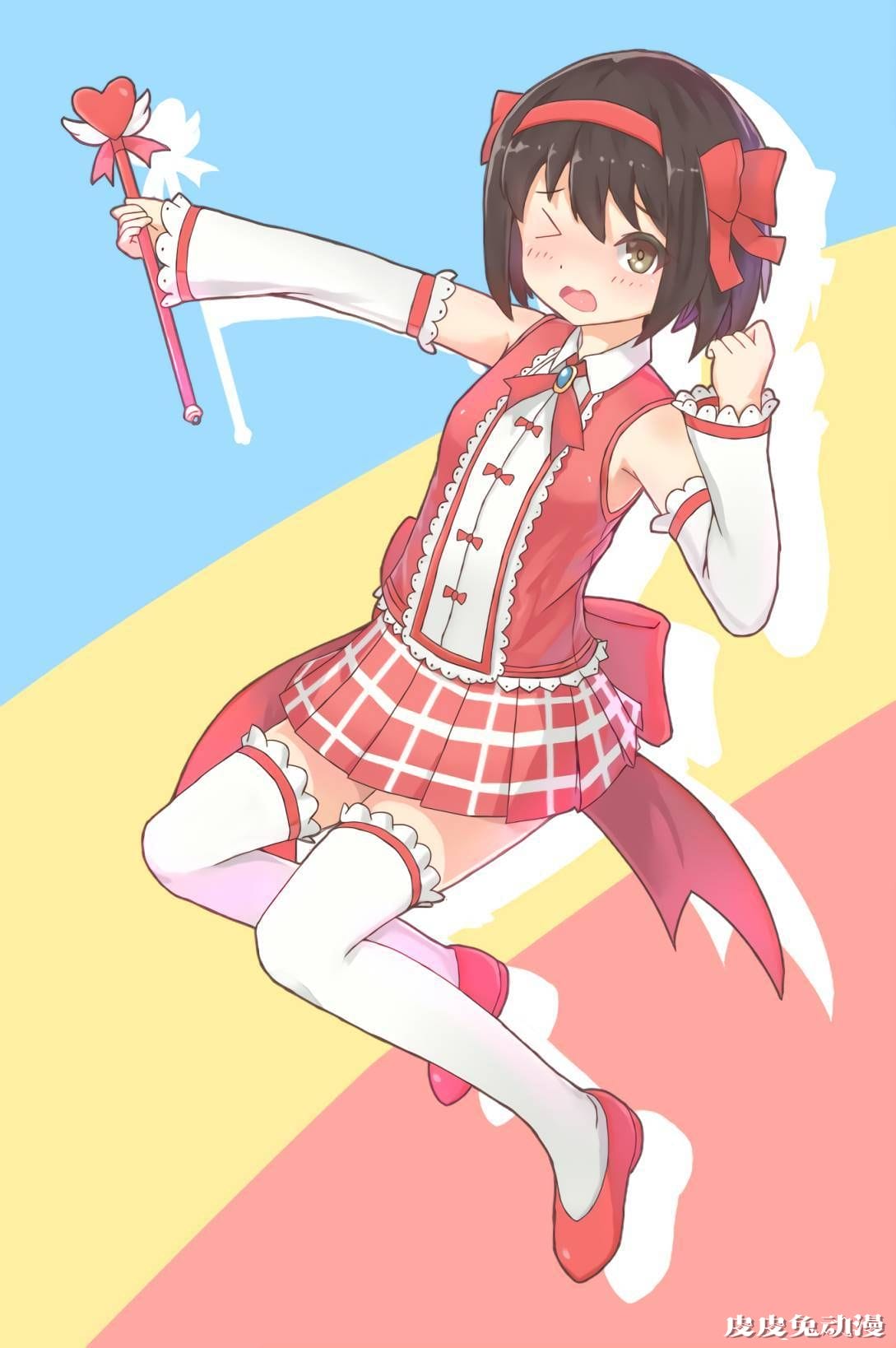 你的胖次我看到了…这个美术部有问题《宇佐美瑞希》高清壁纸特辑！