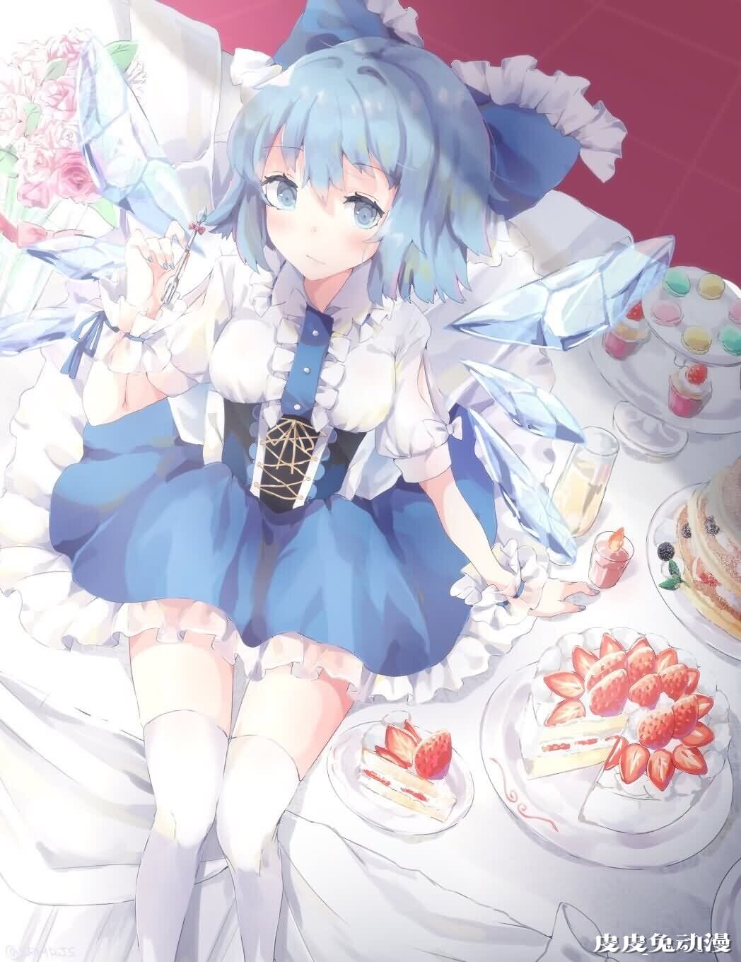 对我⑨是笨蛋，东方Project《琪露诺》高清壁纸特辑！