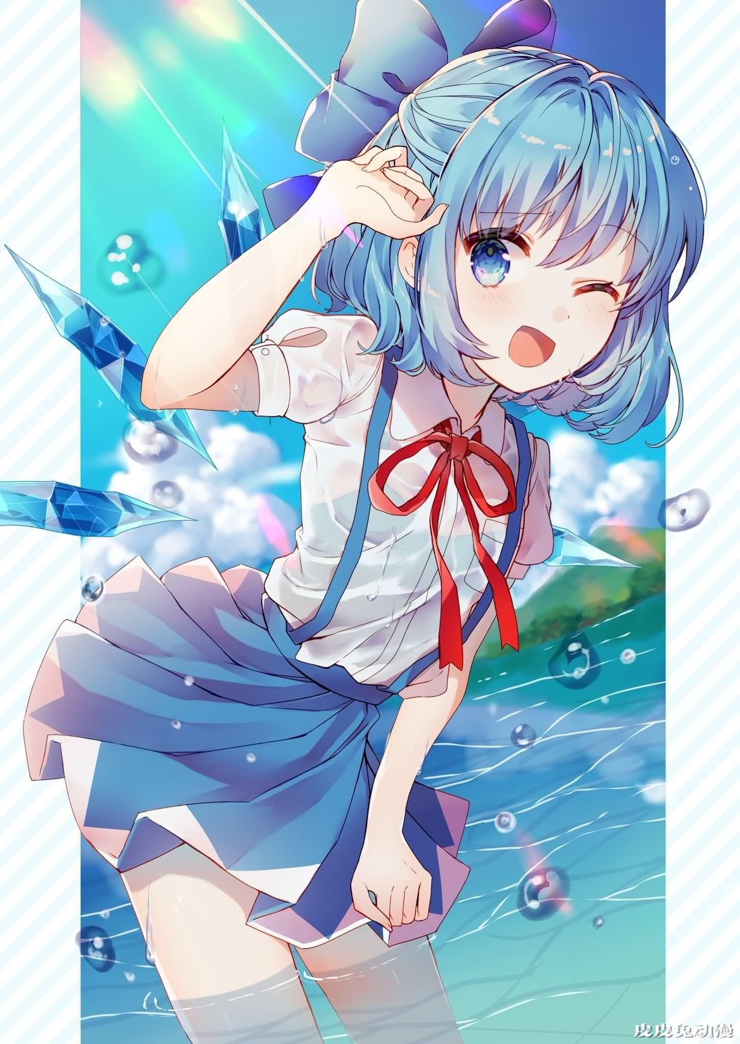 对我⑨是笨蛋，东方Project《琪露诺》高清壁纸特辑！