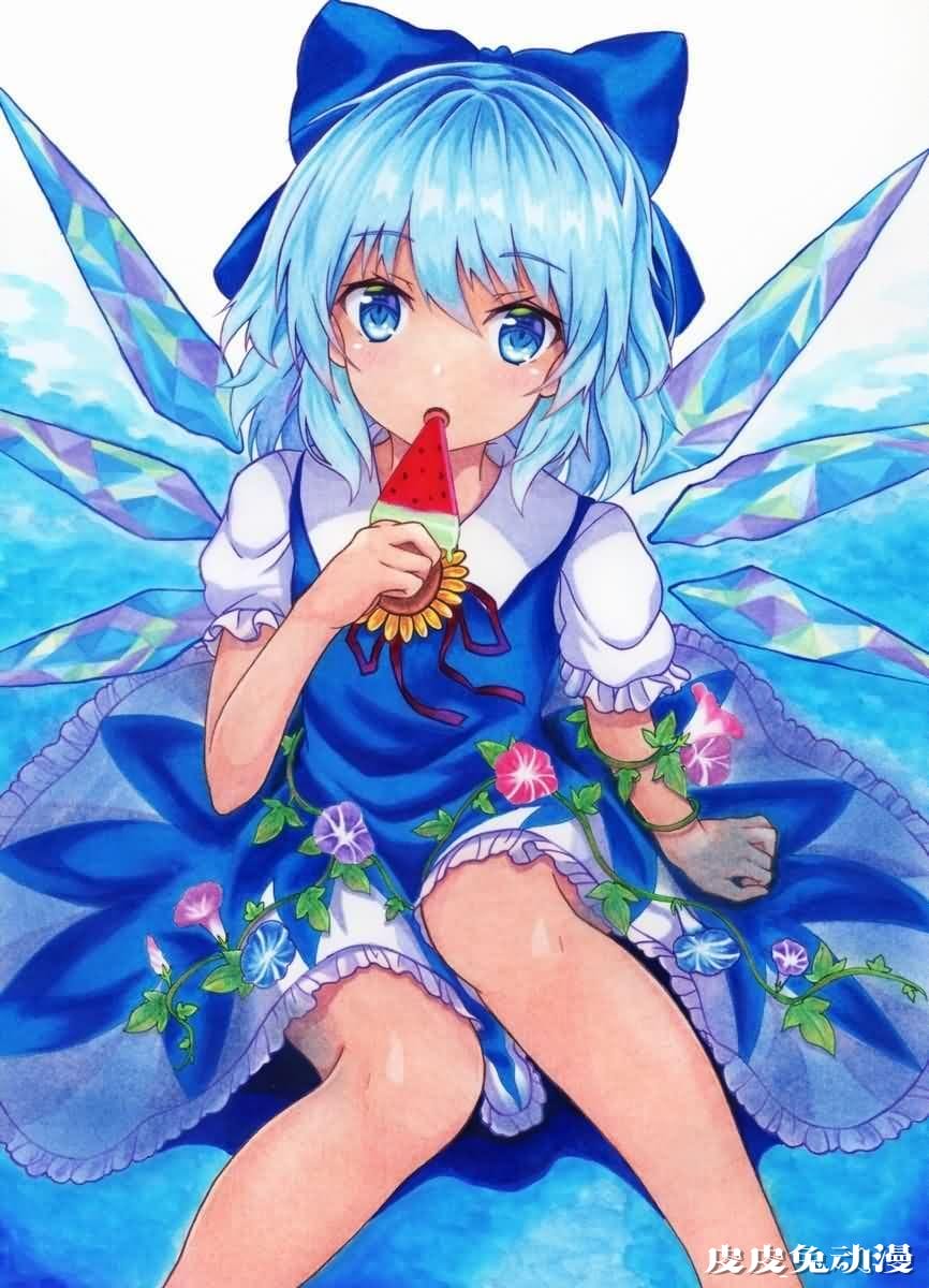 对我⑨是笨蛋，东方Project《琪露诺》高清壁纸特辑！