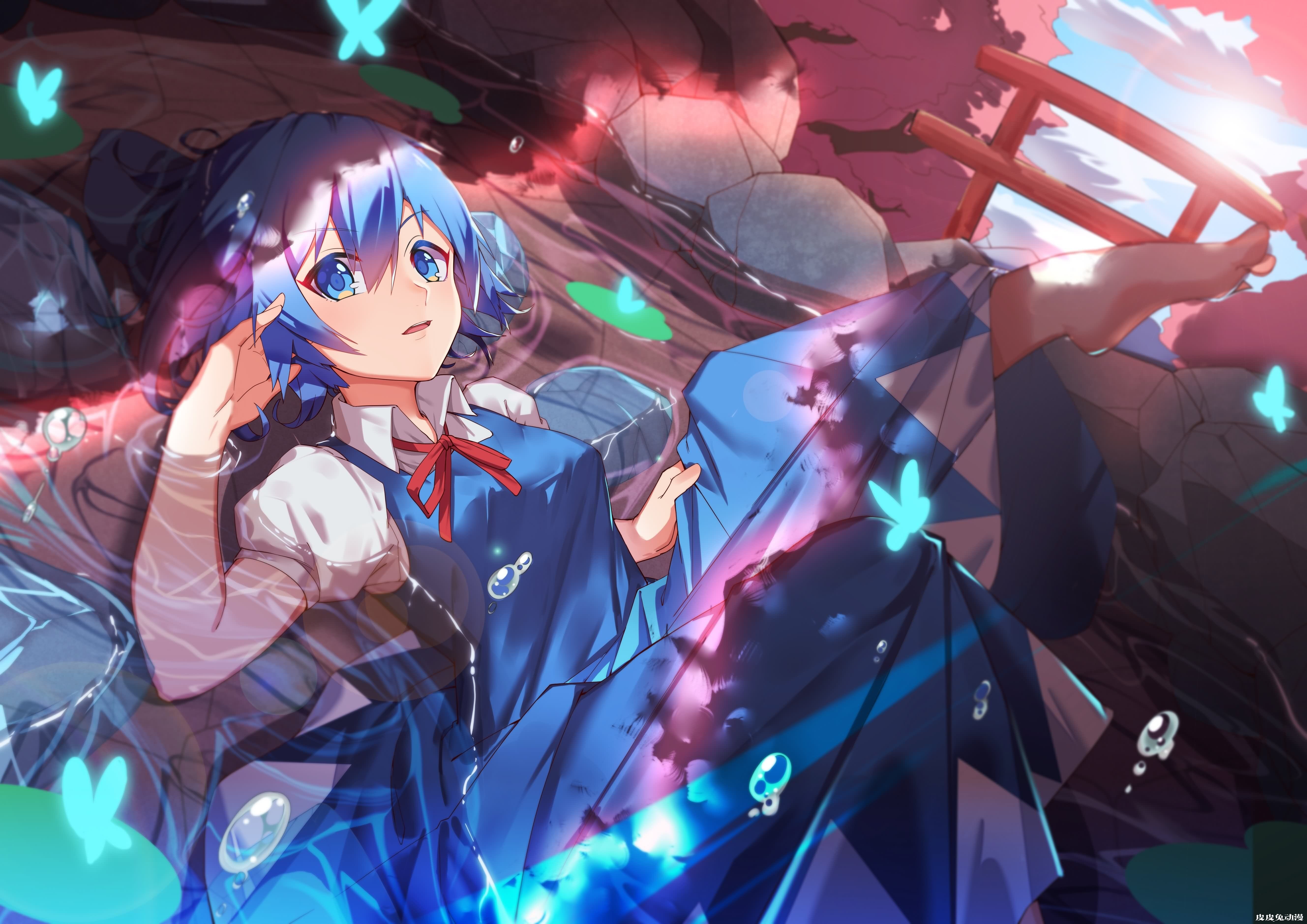 对我⑨是笨蛋，东方Project《琪露诺》高清壁纸特辑！