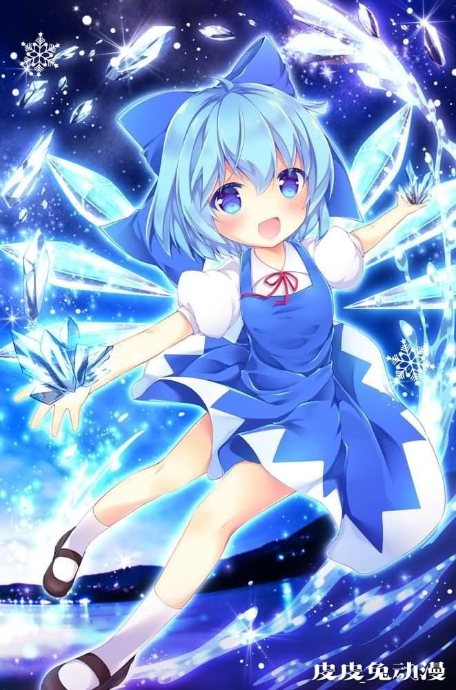 对我⑨是笨蛋，东方Project《琪露诺》高清壁纸特辑！