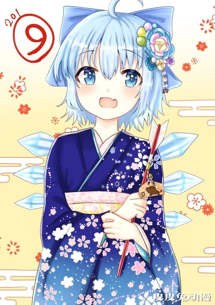 对我⑨是笨蛋，东方Project《琪露诺》高清壁纸特辑！