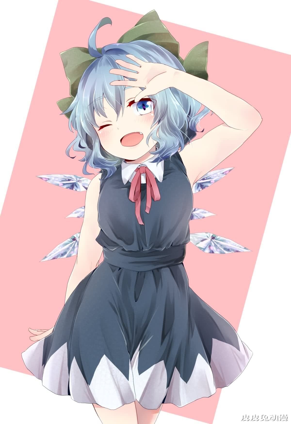 对我⑨是笨蛋，东方Project《琪露诺》高清壁纸特辑！