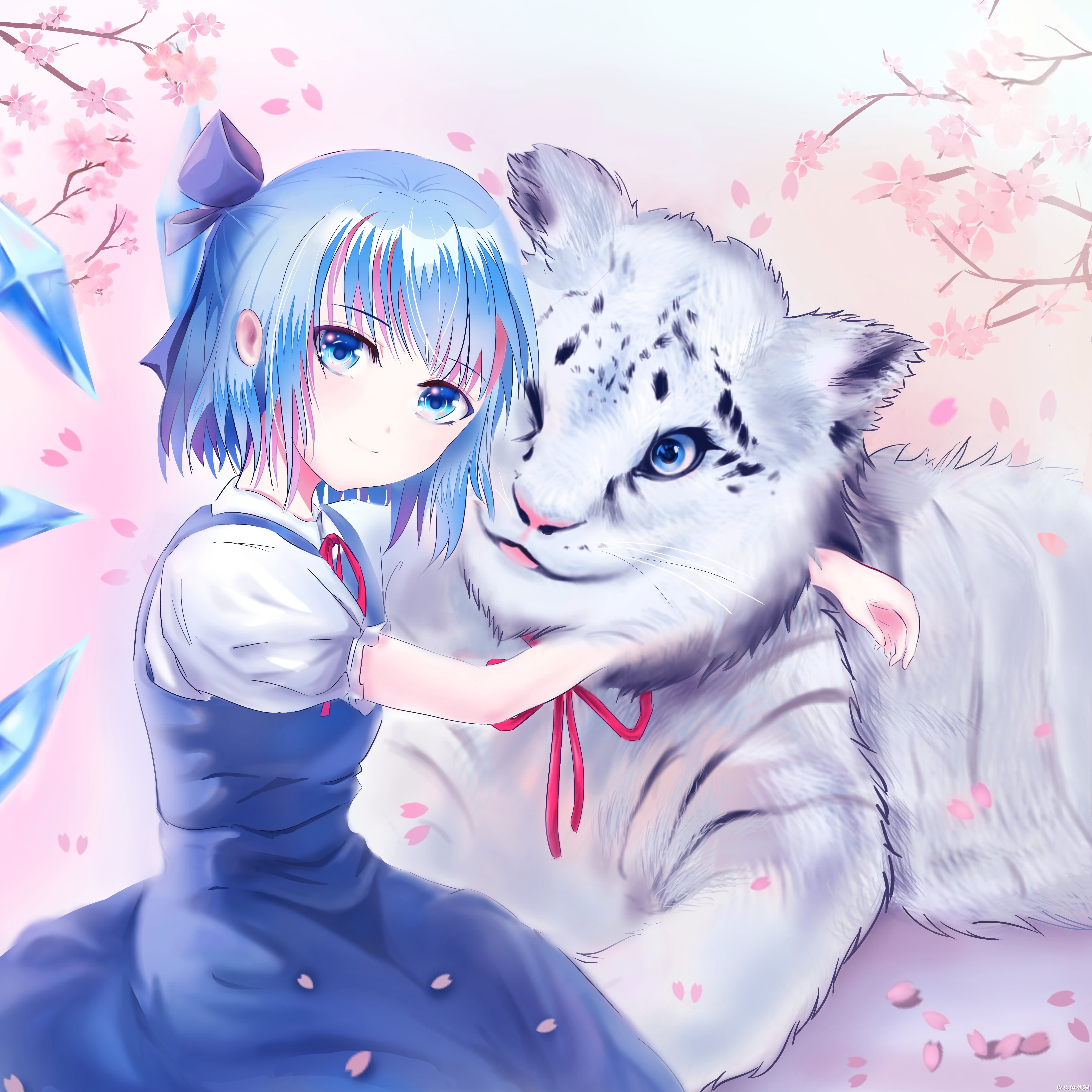 对我⑨是笨蛋，东方Project《琪露诺》高清壁纸特辑！