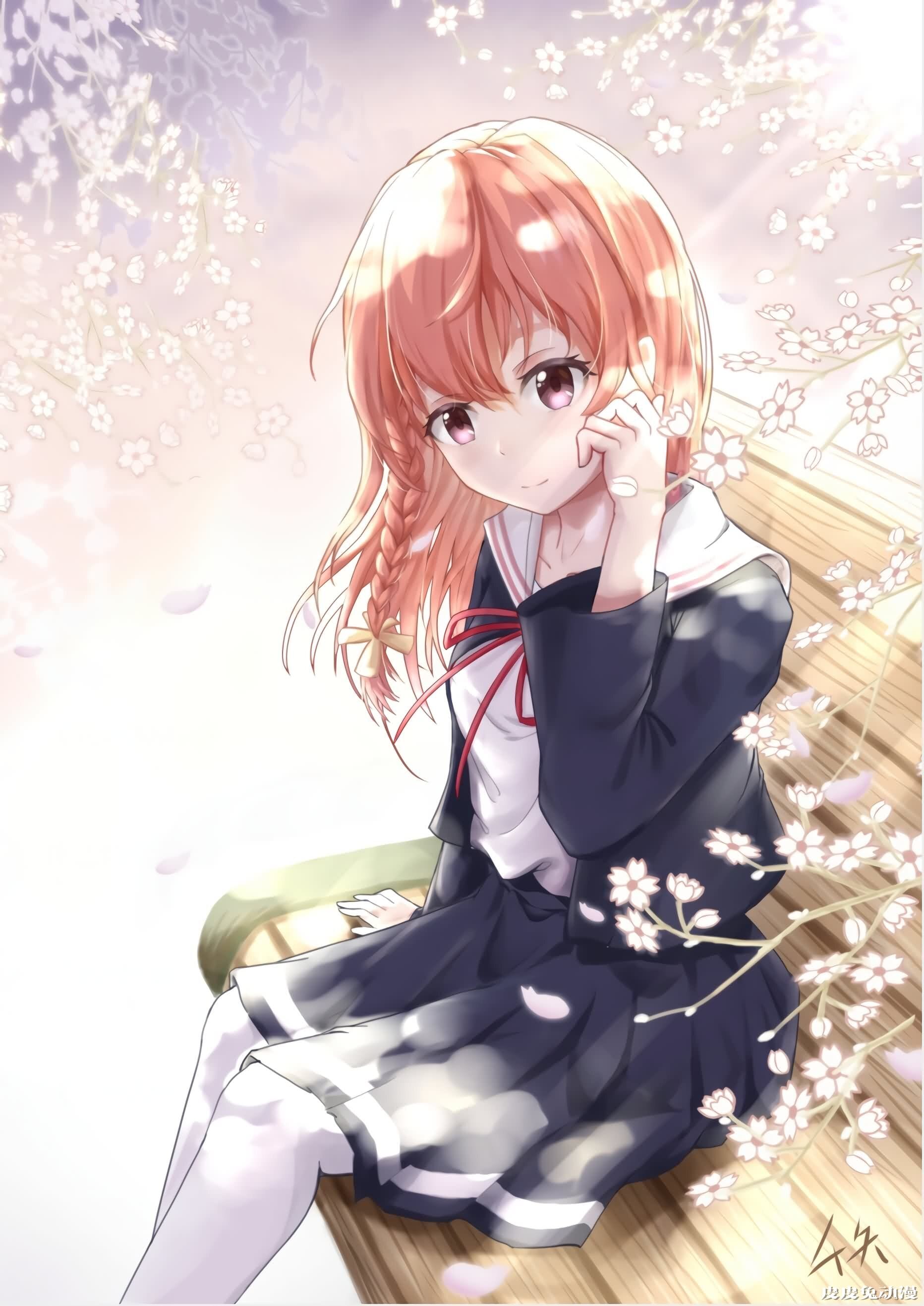 这种易推倒的…激起你保护欲了吗？租借女友《樱泽墨》高清壁纸特辑！