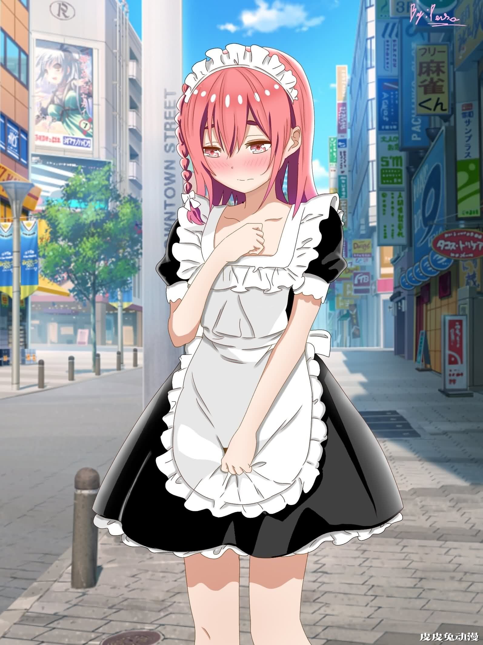 这种易推倒的…激起你保护欲了吗？租借女友《樱泽墨》高清壁纸特辑！