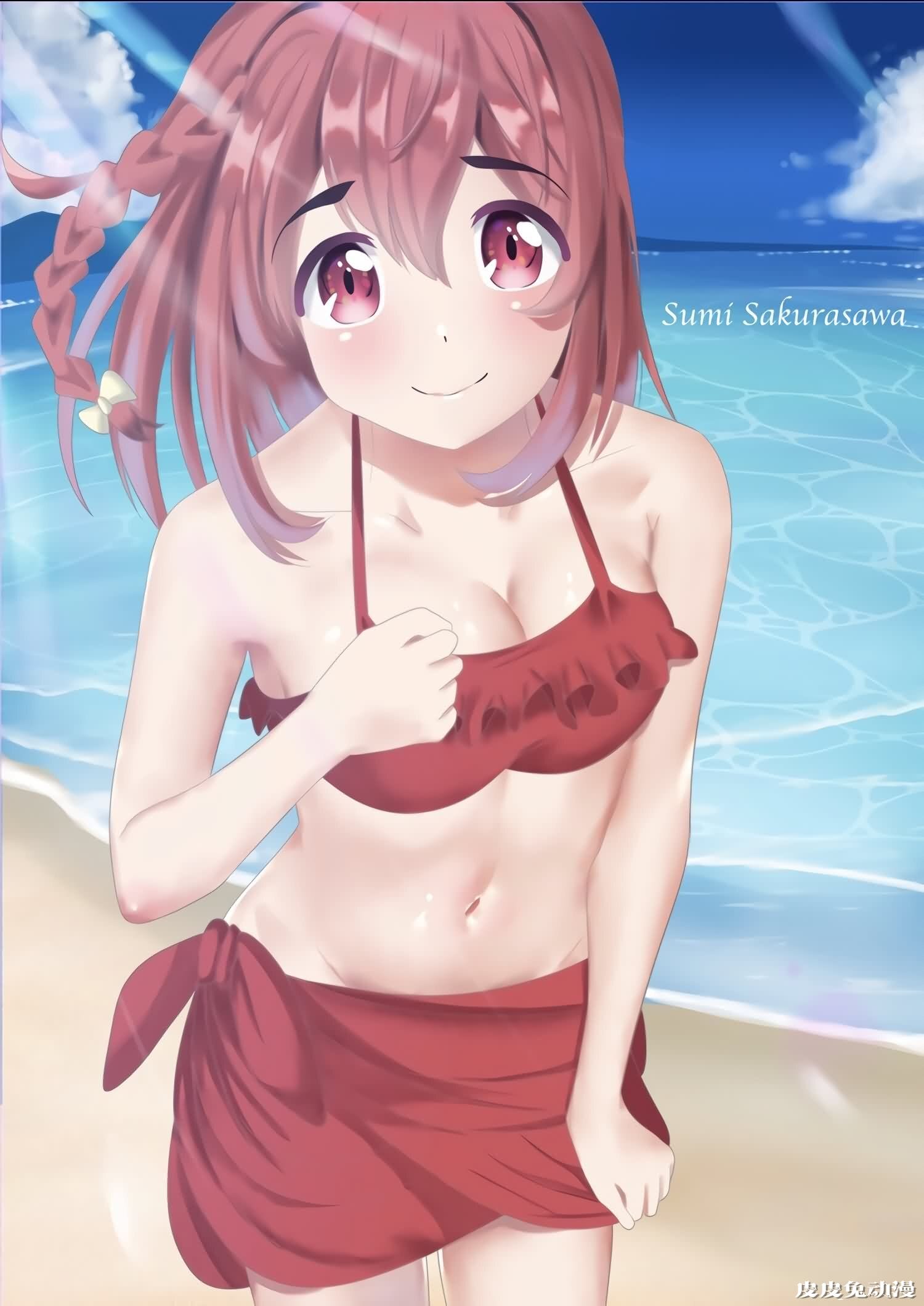 这种易推倒的…激起你保护欲了吗？租借女友《樱泽墨》高清壁纸特辑！