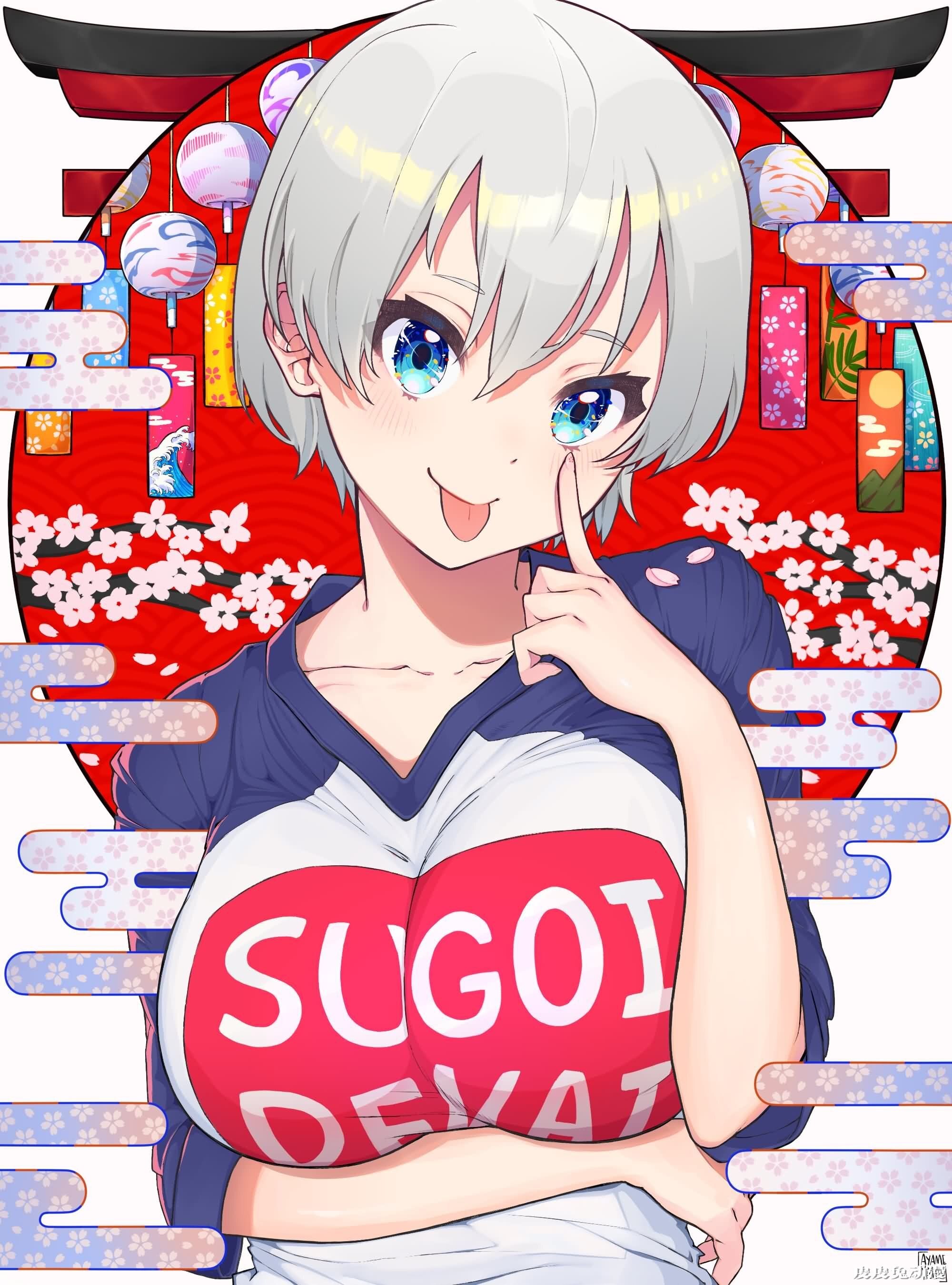 来势胸胸，这欧派不得了…宇崎学妹想要玩《宇崎花》高清壁纸特辑！