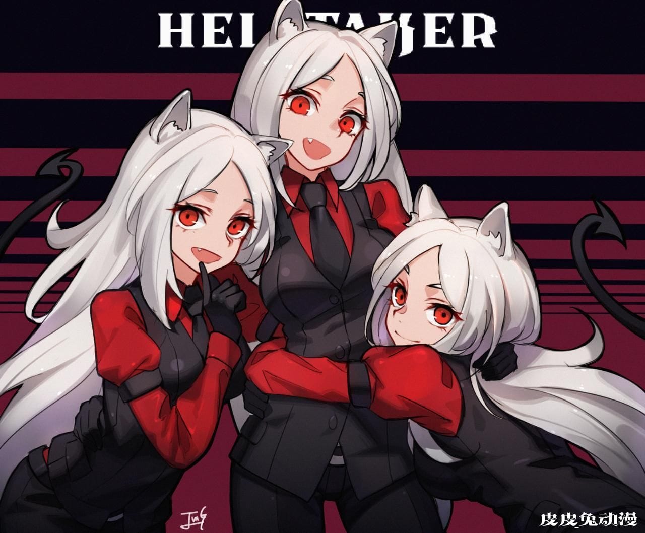 萌萌的美式卡通风格，地狱把妹王《Helltaker》特辑下载！