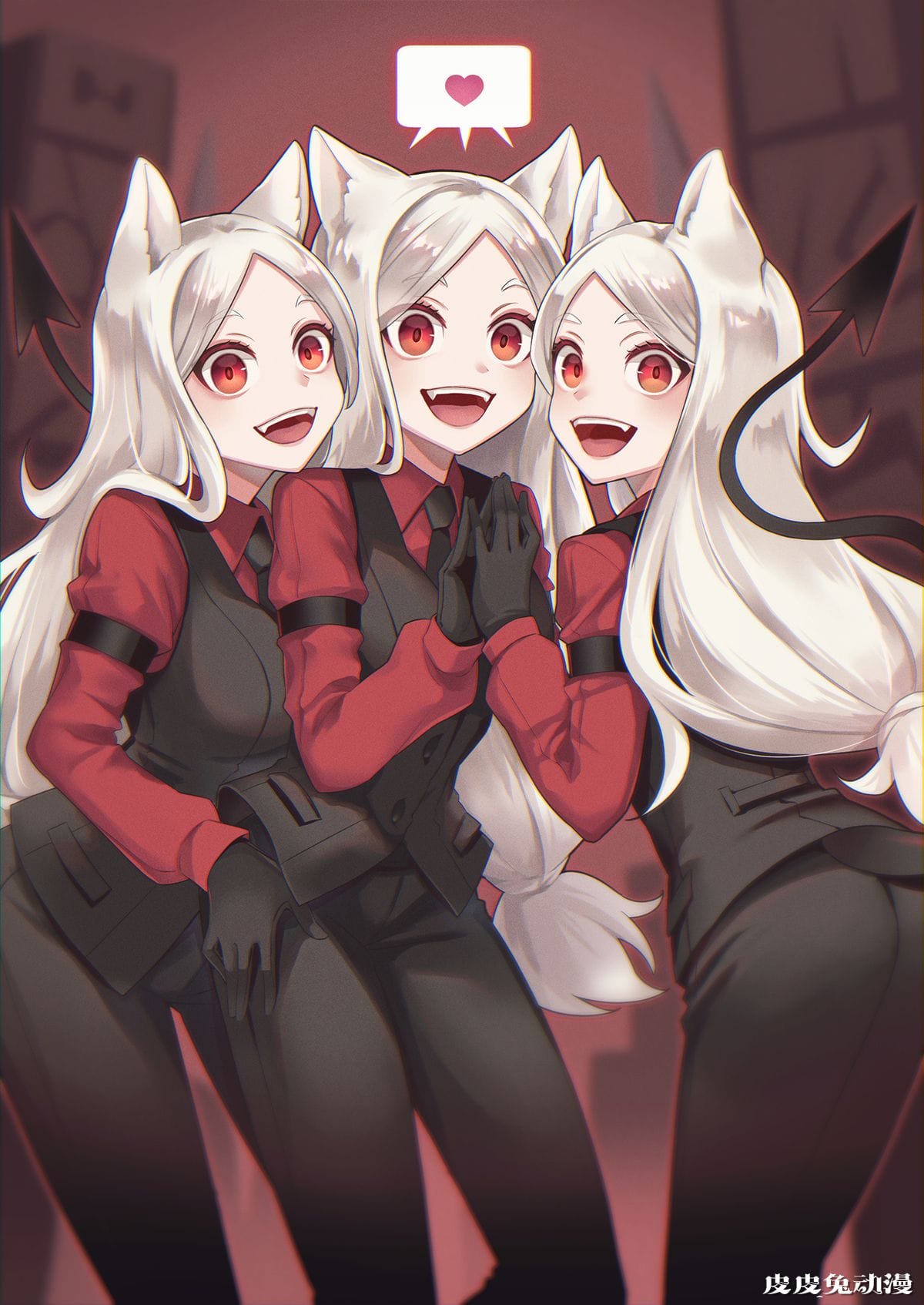 萌萌的美式卡通风格，地狱把妹王《Helltaker》特辑下载！