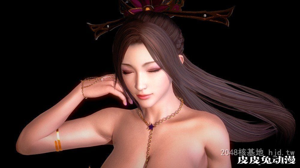 [3D全彩CG]无双的女人~裸体貂蝉-上[34P]