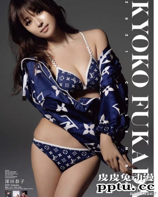 38岁依旧性感犹在 日本写真女星深田恭子发布2021年月历写真