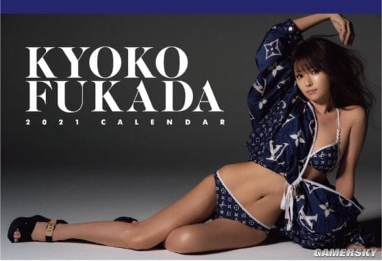 38岁依旧性感犹在 日本写真女星深田恭子发布2021年月历写真