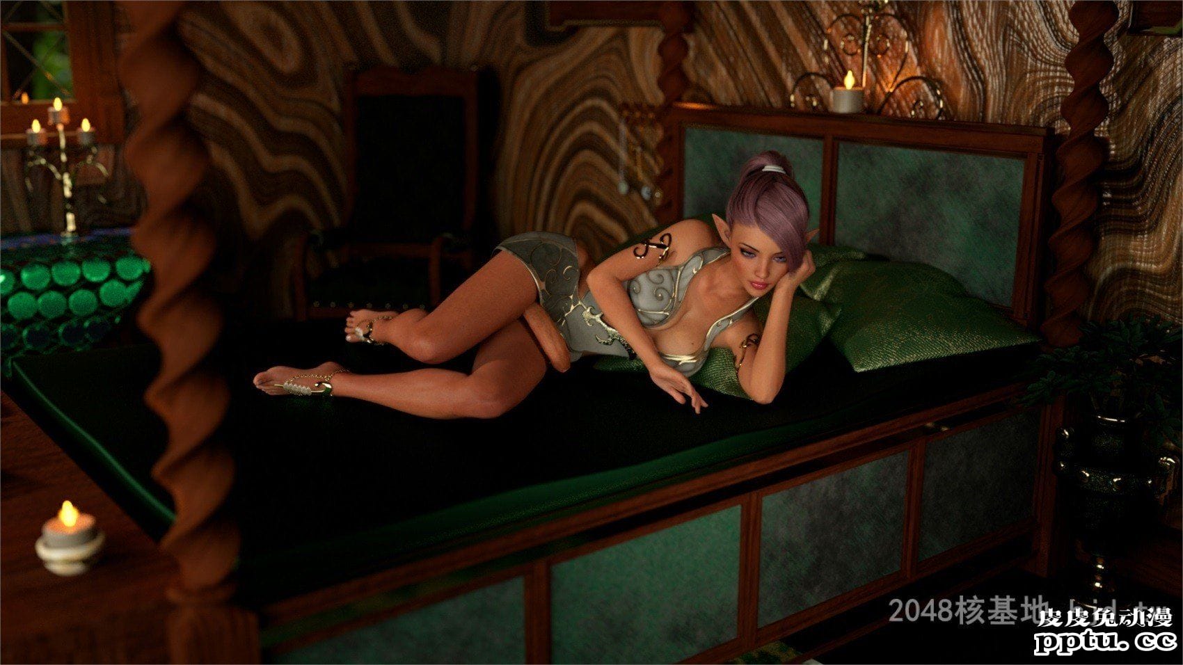 [3D全彩CG]Naama -Lustful Desires 淫荡的欲望 - 护士 上[25P]