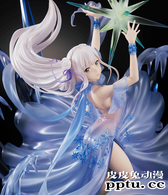 「Re：从零开始的异世界生活」爱蜜莉雅 水晶礼服Ver. 1/7手办开订