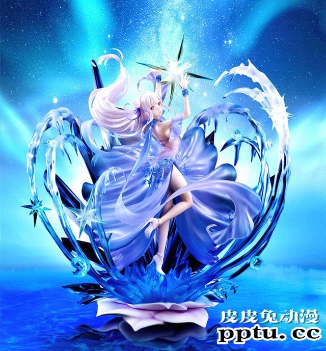 「Re：从零开始的异世界生活」爱蜜莉雅 水晶礼服Ver. 1/7手办开订