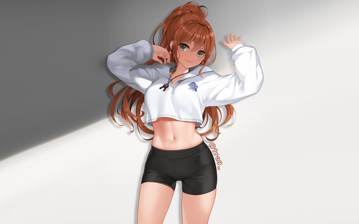 美丽的动漫人物图片女生