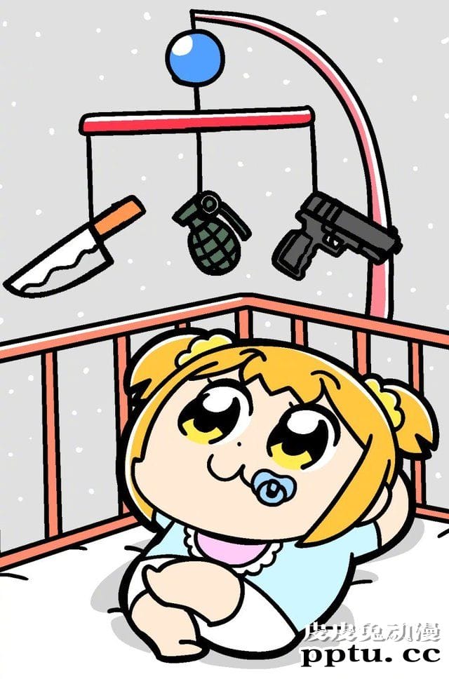 「pop子和pipi美」作者发布水树奈奈怀孕贺图-皮皮兔动漫