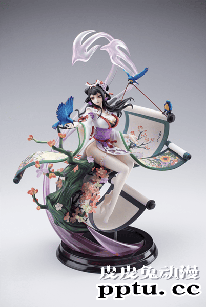 「阴阳师」花鸟卷1/8手办「繁花莺啼」预售即将开启-皮皮兔动漫