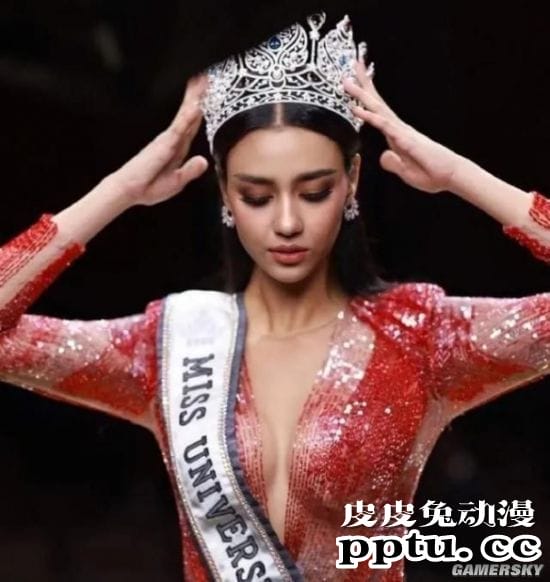 混血美颜犹如人间芭比 泰国环球小姐冠军出炉-皮皮兔动漫