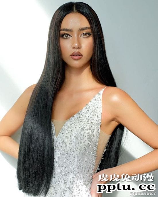 混血美颜犹如人间芭比 泰国环球小姐冠军出炉