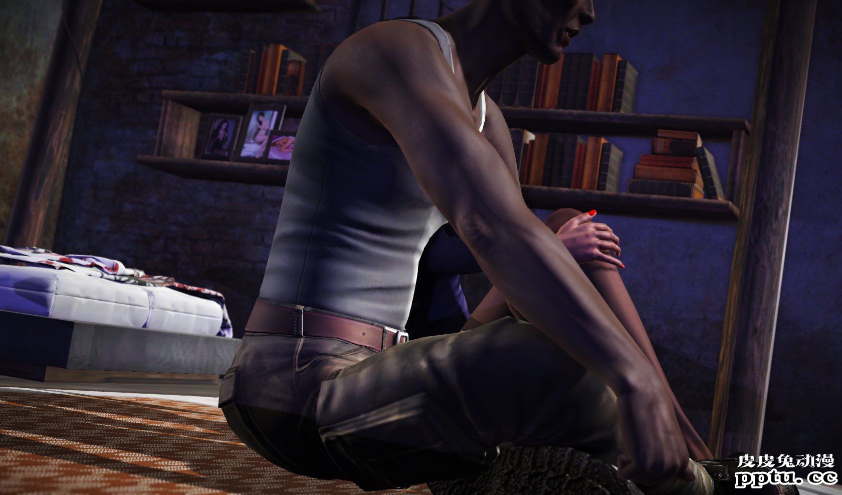 [中文] [3D全彩] 冰封魔恋，剧情带字幕 part.9 [73P]