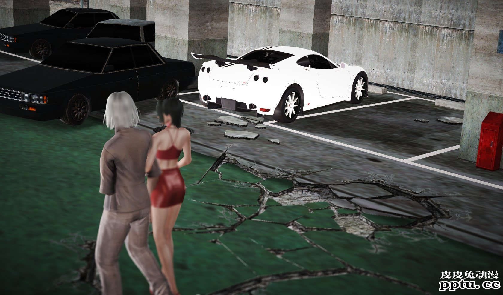 [中文] [3D全彩] 冰封魔恋，剧情带字幕 part.7 [157P]