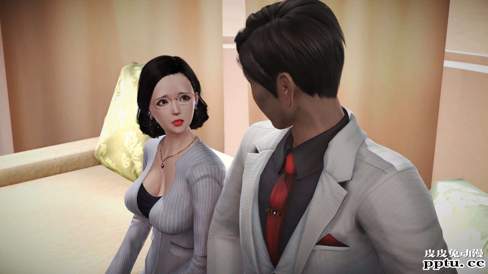 [中文] [3D全彩] 冰封魔恋，剧情带字幕 part.7 [157P]