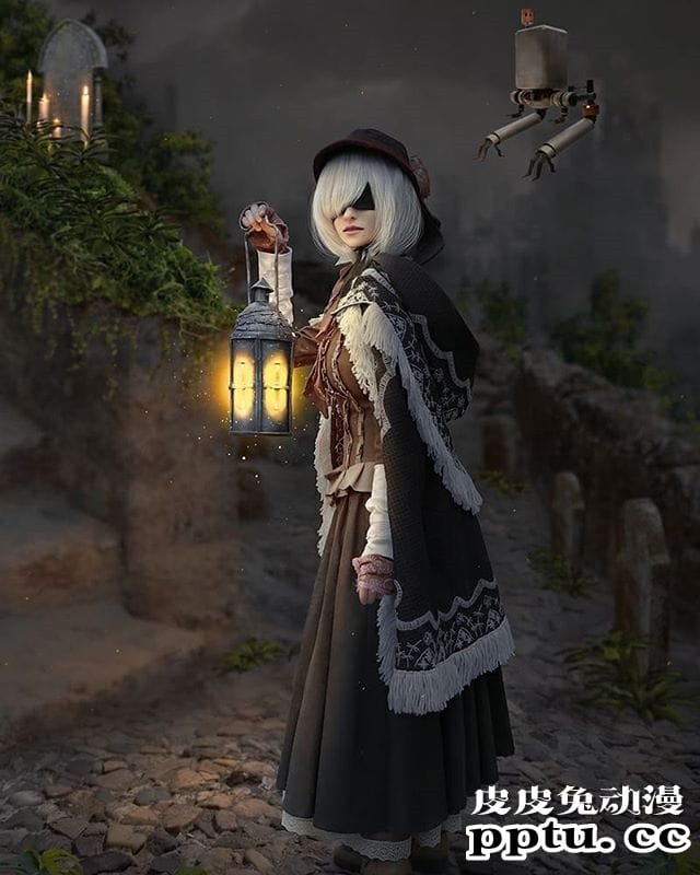 水着版旗袍2B小姐姐 一周大师级CosPlay赏