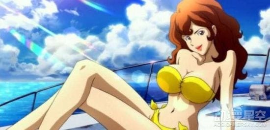 峰不二子第一 网友票选性感动漫角色TOP20