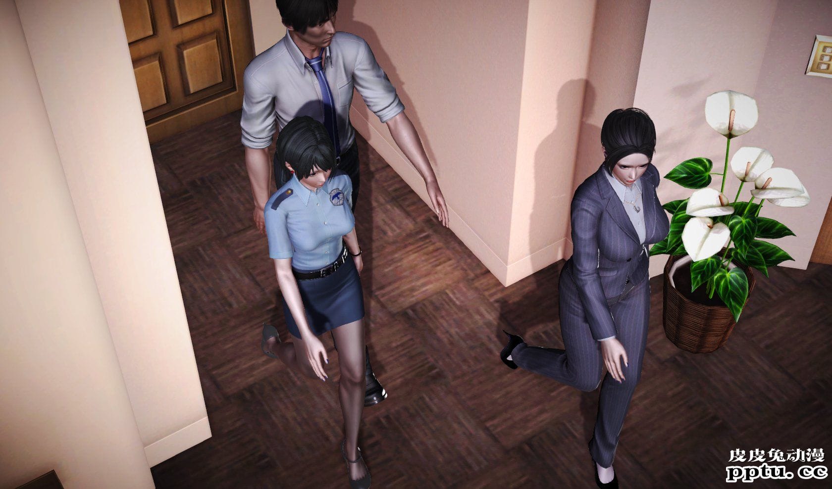 [中文] [3D全彩H漫] 冰封魔恋，剧情带字幕 part.12 [64P] 本季终