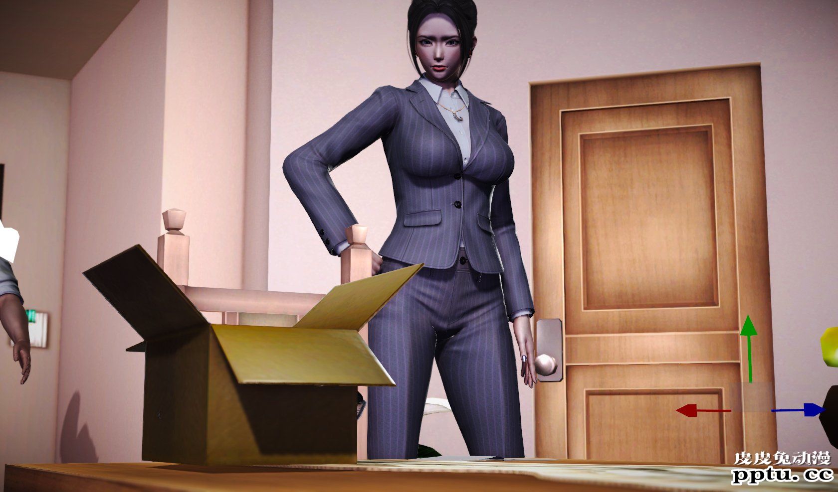 [中文] [3D全彩H漫] 冰封魔恋，剧情带字幕 part.12 [64P] 本季终