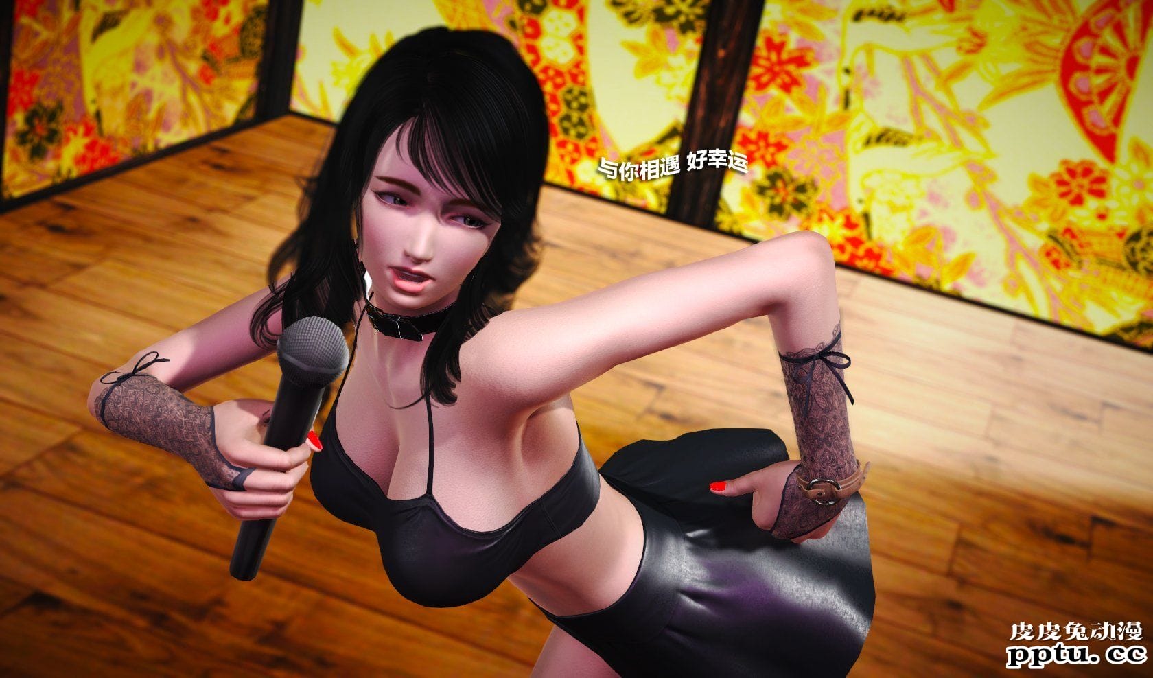 [中文] [3D全彩] 冰封魔恋，剧情带字幕 part.10 [77P]