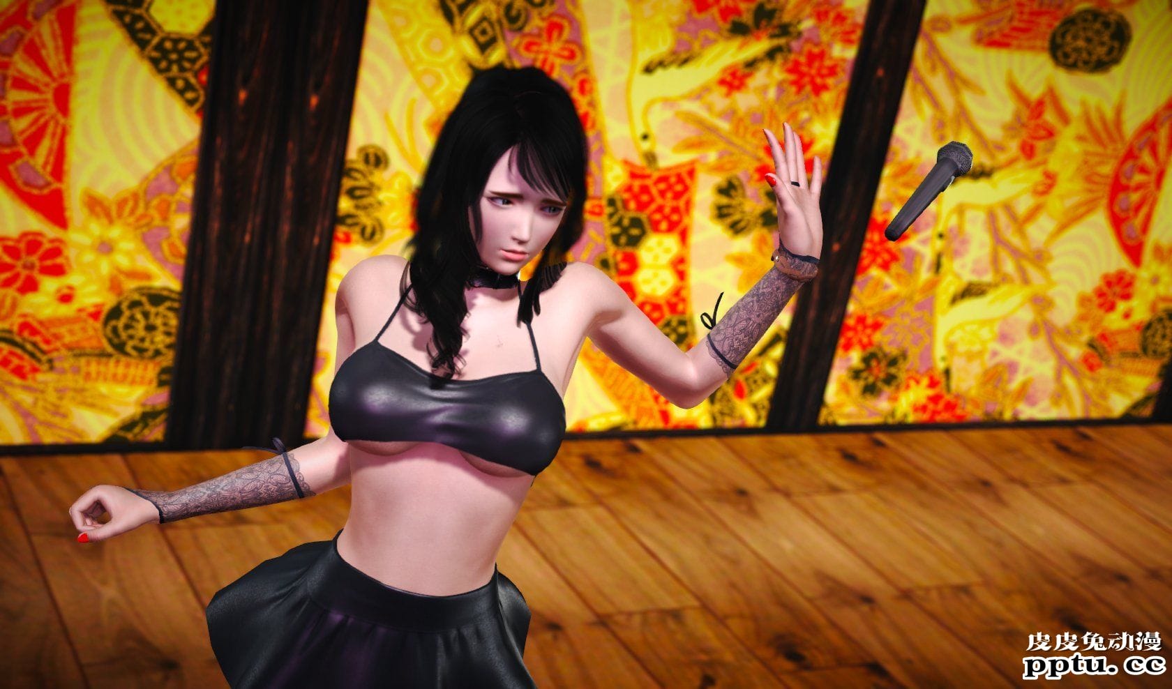 [中文] [3D全彩] 冰封魔恋，剧情带字幕 part.10 [77P]