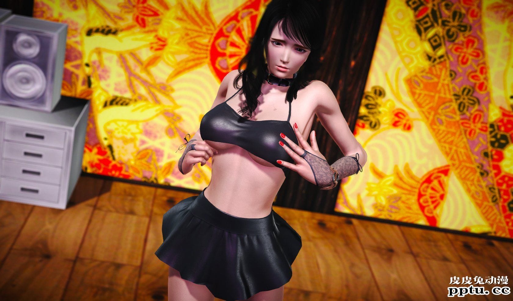 [中文] [3D全彩] 冰封魔恋，剧情带字幕 part.10 [77P]