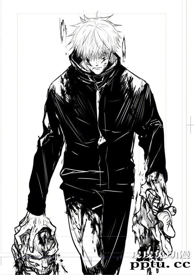 金井桂公布大量「咒术回战」五条悟角色图