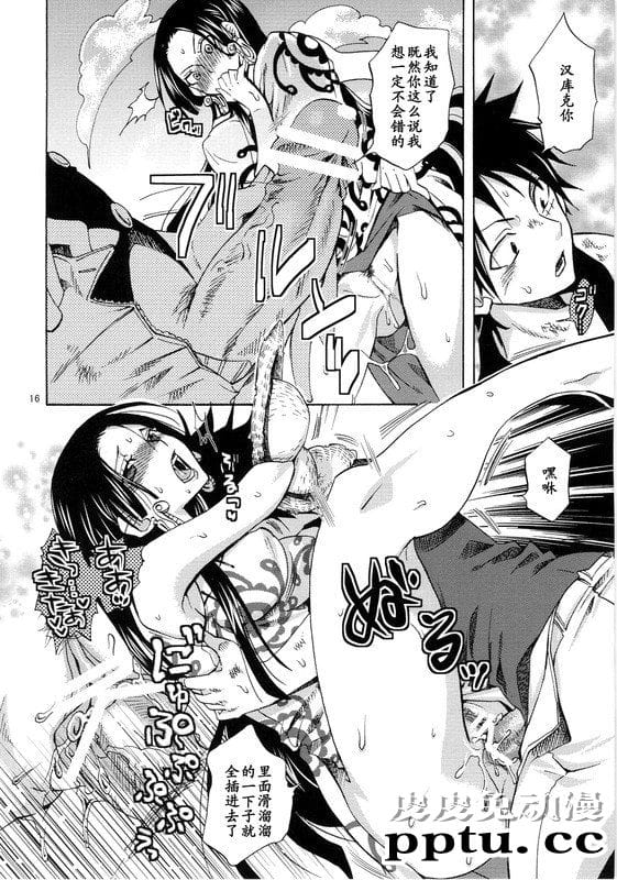 [中文] [黑白]海贼王同人蛇姫様ご乱心[25P]