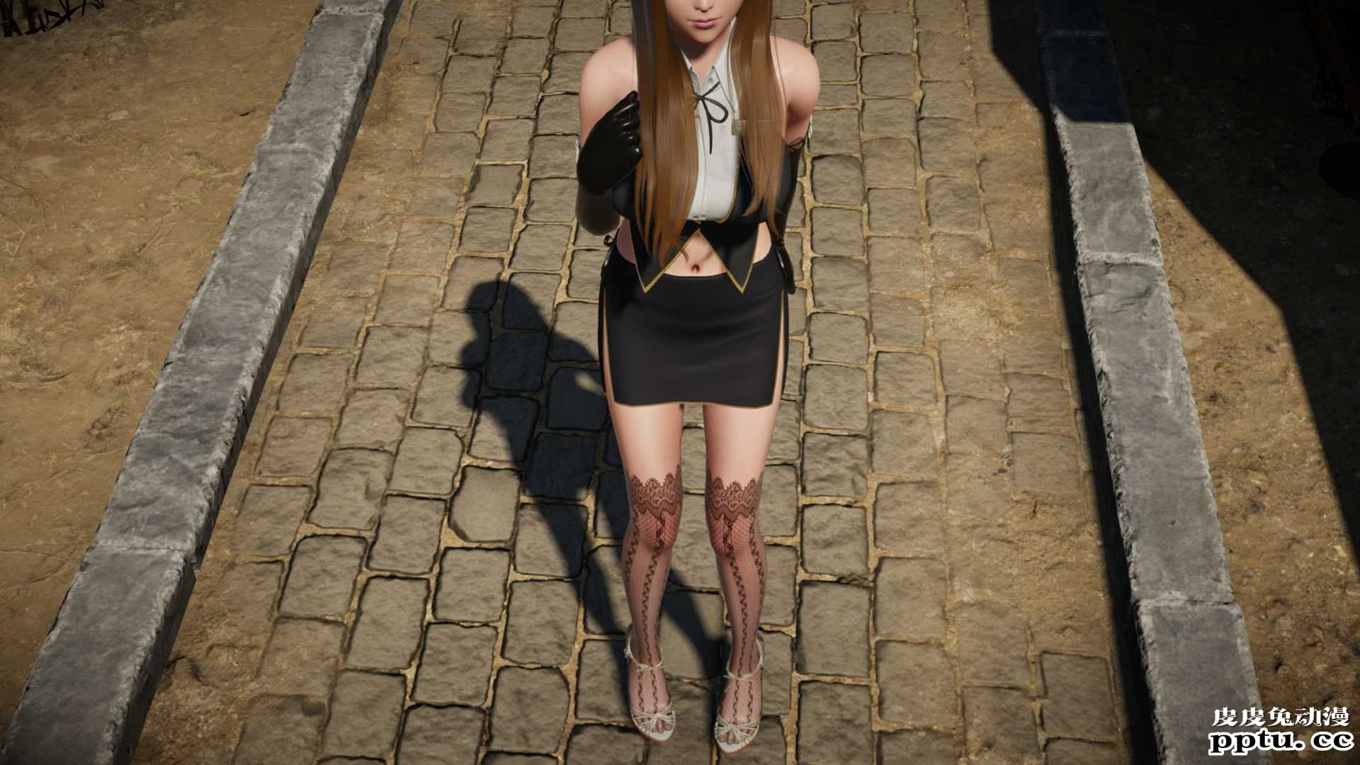 [中文] [3D全彩][动静结合] 米拉街头遭遇，内有动图，请耐心加载[61P]