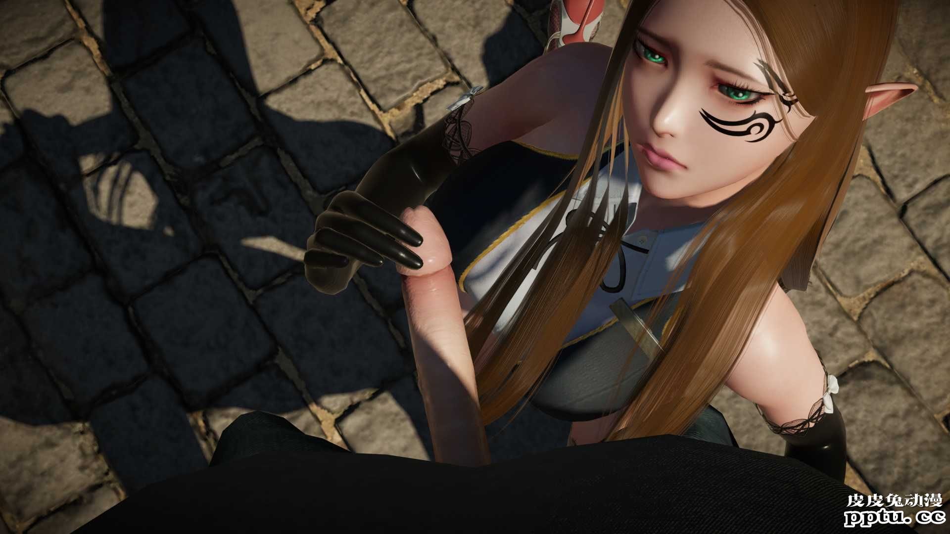 [中文] [3D全彩][动静结合] 米拉街头遭遇，内有动图，请耐心加载[61P]