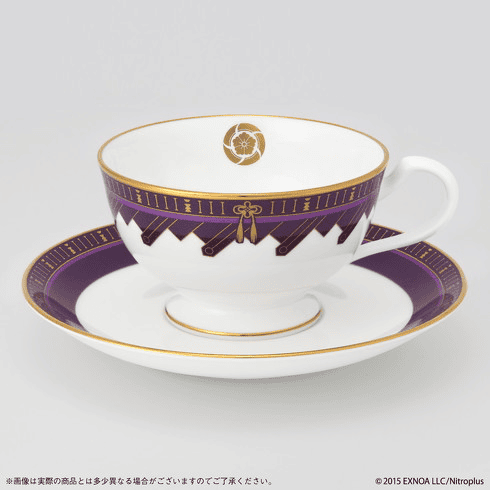 Noritake与「刀剑乱舞」合作推出角色周边茶具