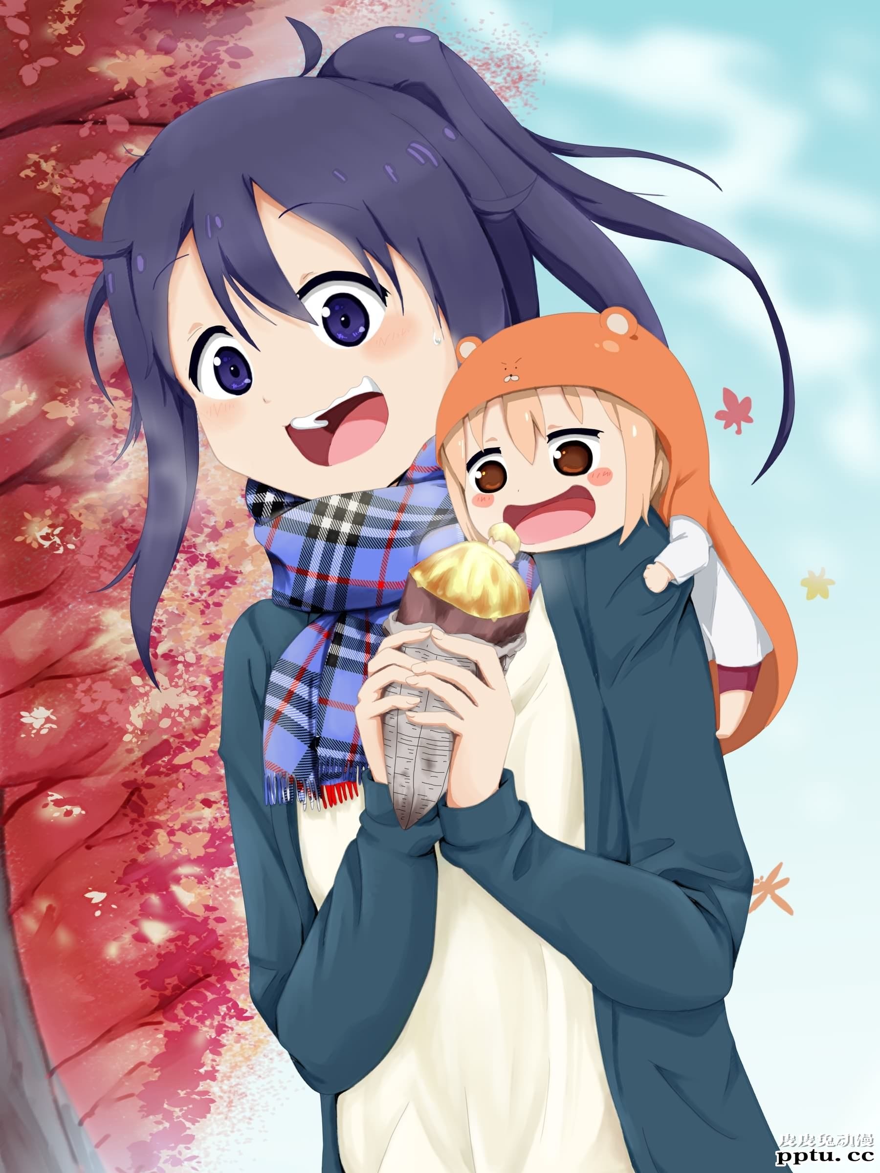 能干又可爱的徒弟，干物妹！小埋《本场切绘》高清壁纸特辑！