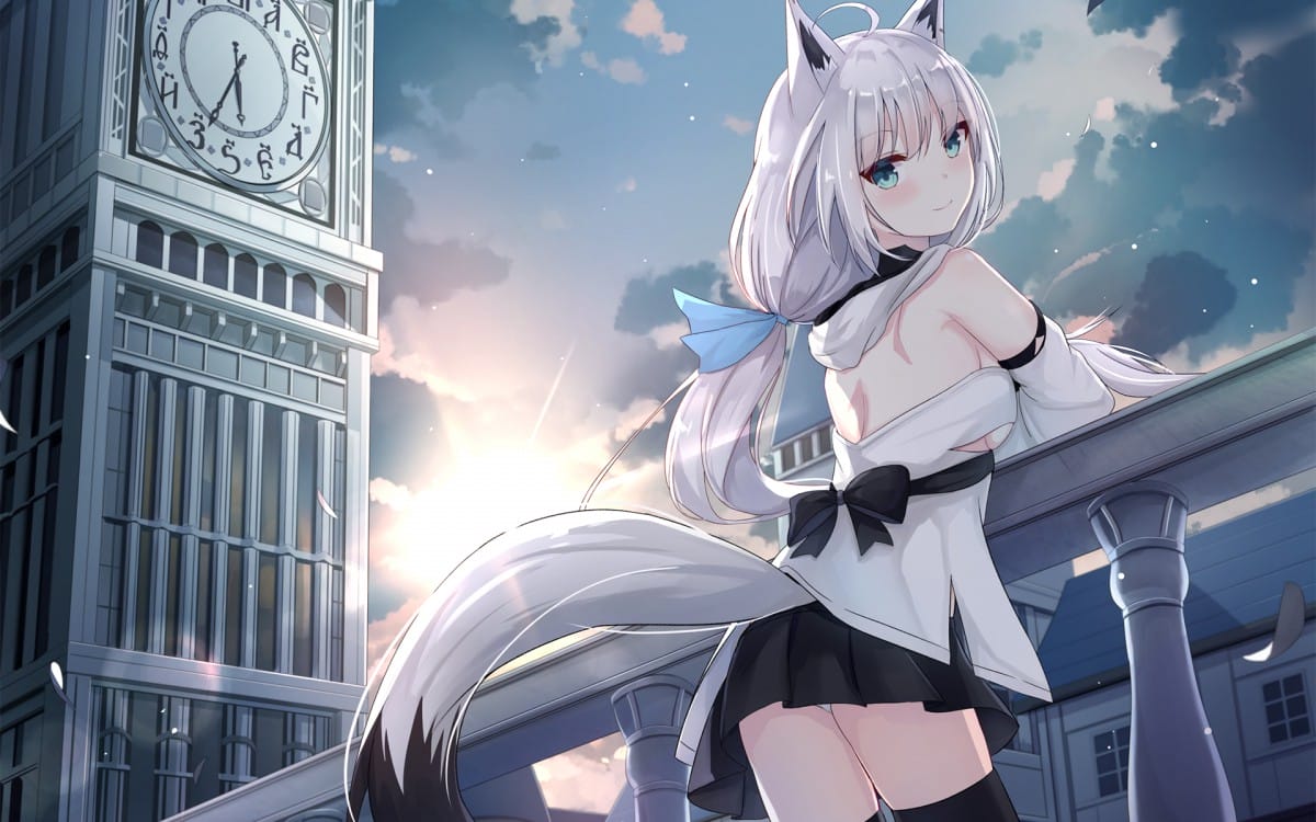 魅惑动漫女生壁纸图片