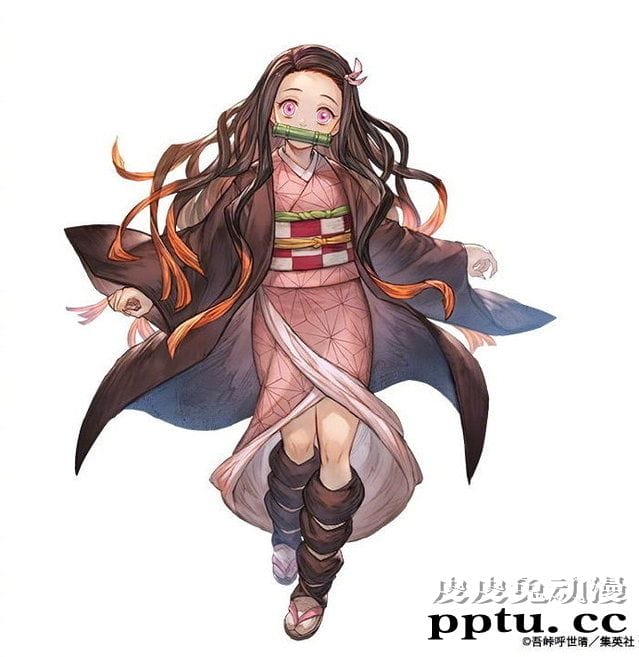 「鬼灭之刃」联动「碧蓝幻想」祢豆子立绘公开-皮皮兔动漫