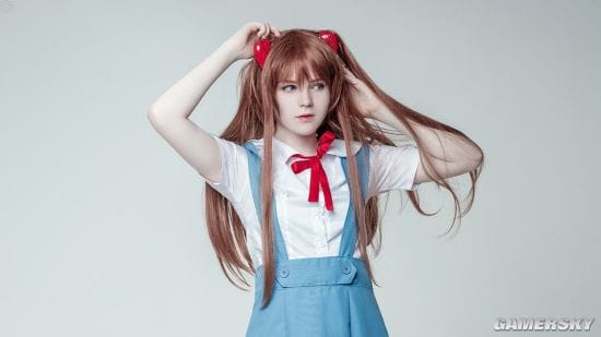 俄国萌妹COS《守望先锋》 多版本D.va俏皮可爱