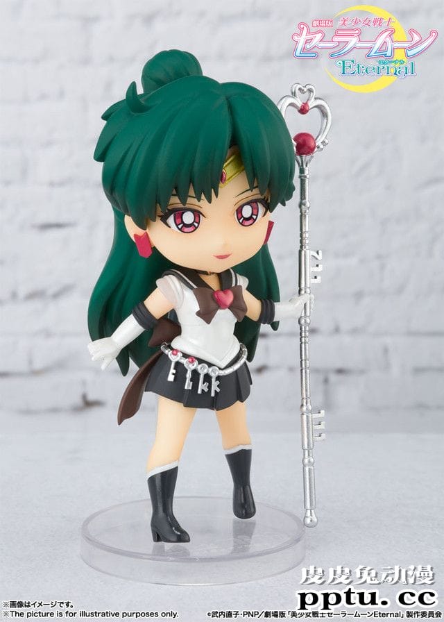 「美少女战士Eternal」超级水手冥王雪奈粘土人登场-皮皮兔动漫